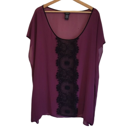 torrid Tops - Torrid Plum Women's Top